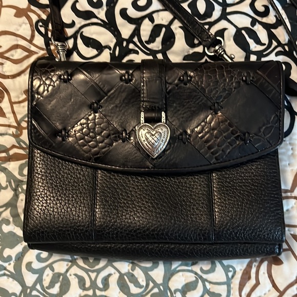 Brighton Mini Leather Crossbody - Picture 2 of 12